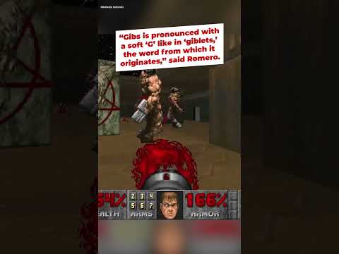 John Romero decrees that ‘gib’ is pronounced in the most upsetting way possible.