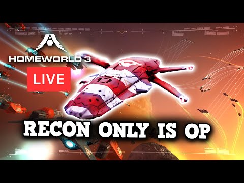 Recon Only Is OVERPOWERED – Homeworld 3 Gameplay Is Perfectly Balanced Live #game #ad