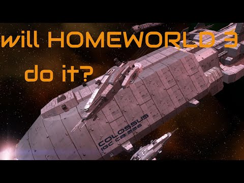 The best space RTS ever at just 2.6GB; will HOMEWORLD 3 do it?
