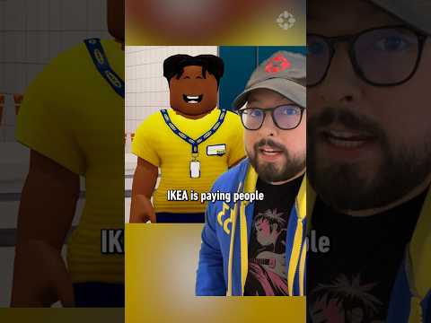 Finally, an IKEA Meatball Simulator! #ikea #videogame #job #roblox #gameplay #furniture #ign