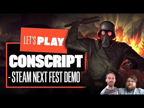 Let’s Play CONSCRIPT – NOW WE’VE GONE AND VERDUN IT… – Wishlisted