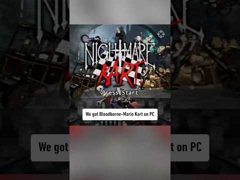 This game is FREE on Steam! #nightmarekart #free #steam #pc #bloodborne #racing #horror #retro