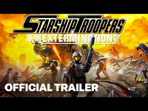 Starship Troopers Extermination Announcement Trailer