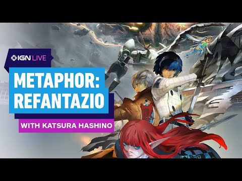 Metaphor ReFantazio Breakdown With Persona’s Katsura Hashino | IGN Live 2024