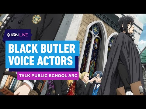 Black Butler English Dub Cast Educate Us On the Public School Arc | IGN Live 2024