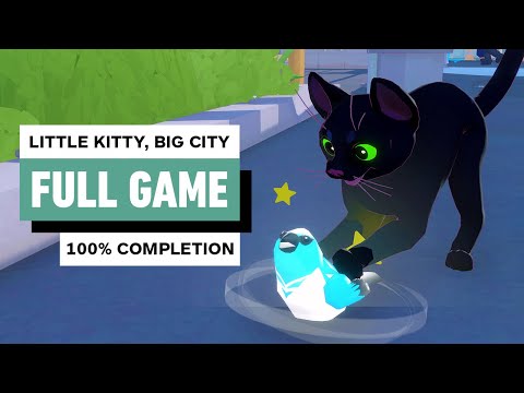 Little Kitty, Big City – Full Gameplay Walkthrough (All Achievements)