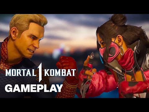 Mortal Kombat 1 – Homelander vs Mileena High Level Gameplay