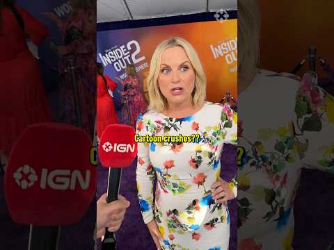 Amy Poehler reveals one of her favorite cartoons: Mighty Mouse #insideout2 #joy #amypoehler #cartoon