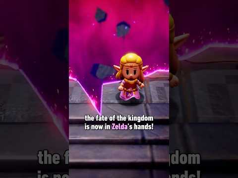 You play as Zelda in The Legend of Zelda: Echoes of Wisdom! #zelda #legendofzelda #nintendo #switch