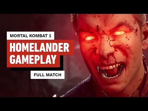 Mortal Kombat 1 – Full Homelander Match Gameplay | Kombat Kast