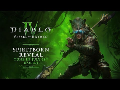 Diablo 4: Spiritborn Reveal Livestream