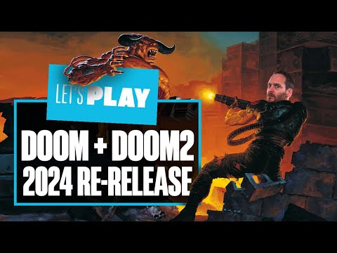 Let’s Play DOOM + DOOM 2 Xbox Series X Gameplay – RE-RIP AND RE-TEARING THE RE-RELEASE!