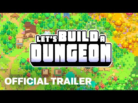 Let’s Build A Dungeon  – Official Announcement Trailer | Game Dev Simulator