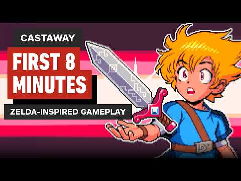 Castaway: 8 Minutes of Zelda-Inspired Gameplay