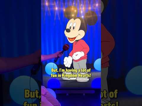 Talking to Mickey Mouse at D23