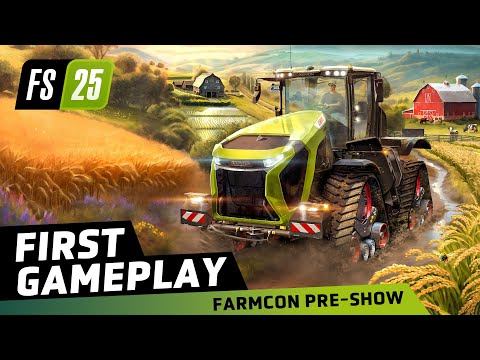 Farming Simulator 25 – First Gameplay – FarmCon Pre-Show