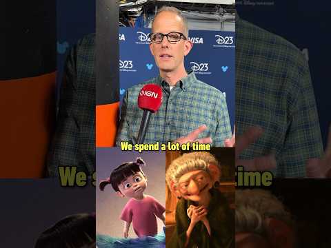 Pixar crossover?! Pixar CCO Pete Docter comments on the idea! #disney #pixar #d23 #animation #movie