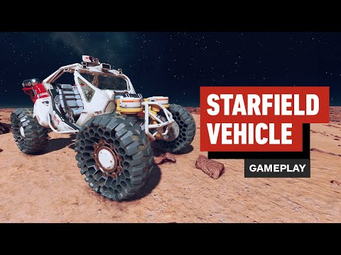 Starfield: Check Out the Rev-8 Vehicle In Action (Gameplay)