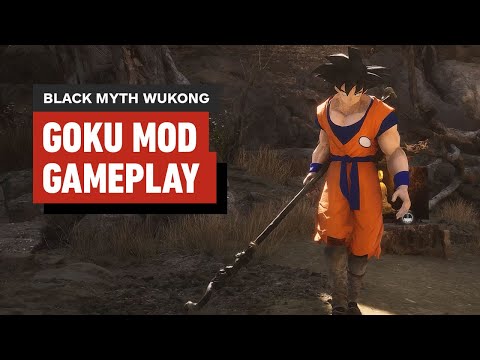 Black Myth Wukong Goku Mod Gameplay