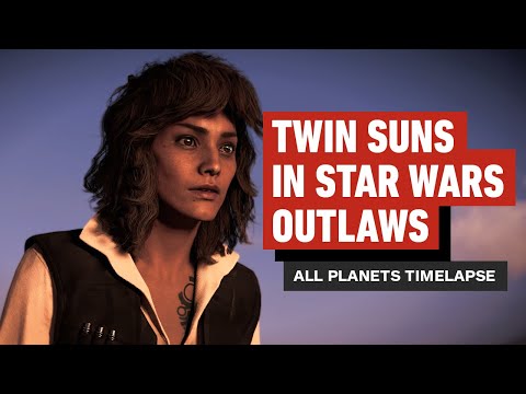 Star Wars Outlaws Timelapse: See the Iconic Tatooine Twin Sunset and More