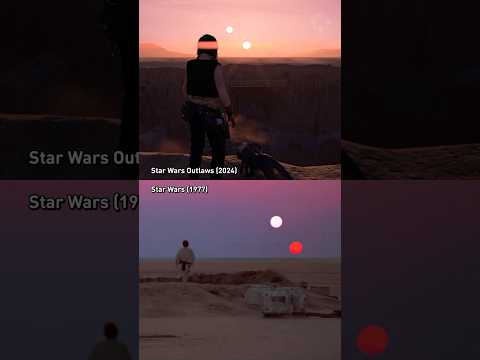 You can recreate THE sunset scene in Star Wars Outlaws! #starwars #outlaws #ign #gaming #sunset #sun