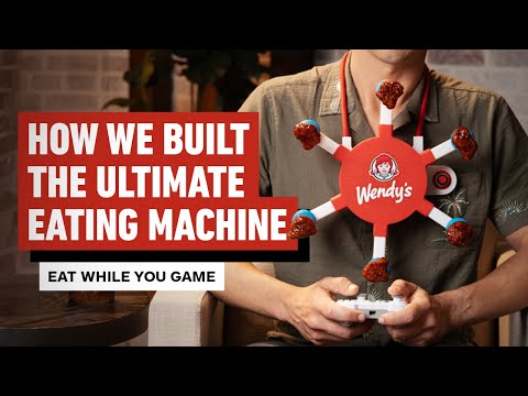 How We Created a Device with Wendy’s to Let You Game and Eat Hands-Free