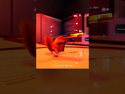 The exact moment the Squirrel gets the gun in Squirrel with a Gun #squirrelwithagun #squirrel #ign