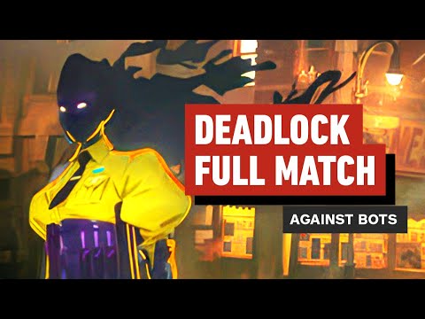 Deadlock Gameplay: Full Bot Match (4K 60fps)