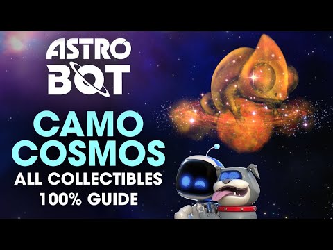 Astro Bot: Camo Cosmos (W4) – 100% Guide (All Bots, Puzzle Pieces, Secret Exits)