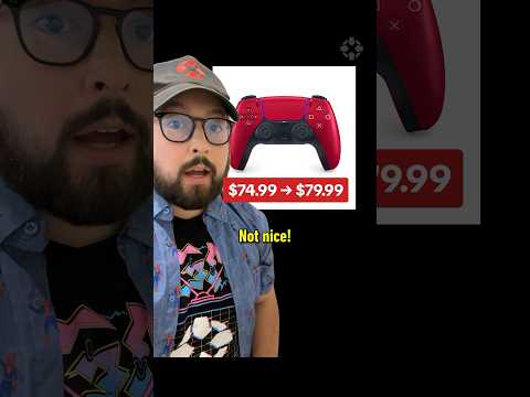 PS5 controller price is going UP! #sony #ps5 #dualsense #controller #playstation #price #ps5pro