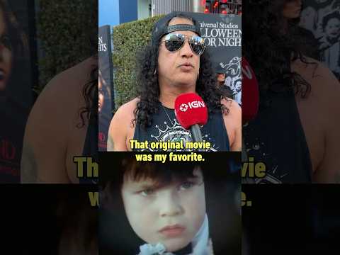 Slash’s favorite horror movie of all time is… The Omen! #slash #halloween #theomen #scary #movie