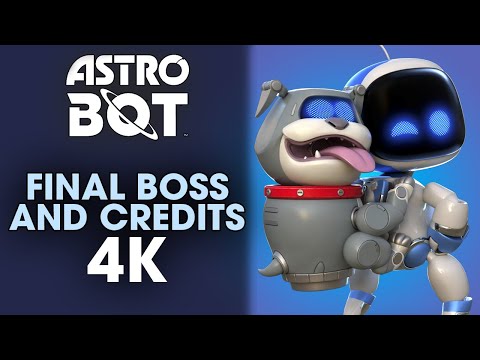 Astro Bot: Final Boss + Ending Credits 4K (End Game Spoilers)