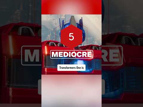 Why Transformers One is mediocre
