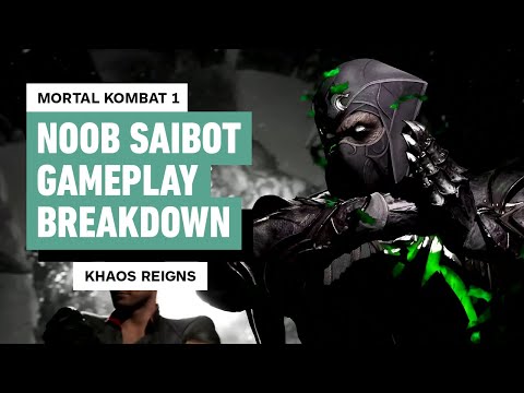 Mortal Kombat 1: Khaos Reigns – Noob Saibot Gameplay Breakdown | Kombat Kast