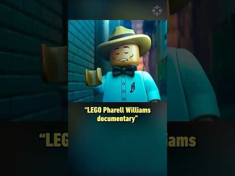 The LEGO Pharrell movie is… actually great! #pharrell #lego #movie #music #piecebypiece