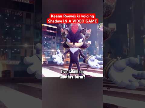 Keanu Reeves will be in Sonic x Shadow Generations as part of the Sonic 3 Movie Pack! #sonic #movie