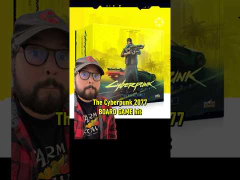 Wake up samurai, we have a board game to play. #cyberpunk #boardgame #cyberpunk2077 #boardgames
