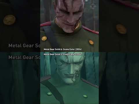 The Metal Gear Solid: Snake Eater remake looks amazing! #metalgearsolid #snakeeater #solidsnake