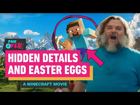 A Minecraft Movie Trailer Hidden Details and Easter Eggs – IGN The Fix: Entertainment