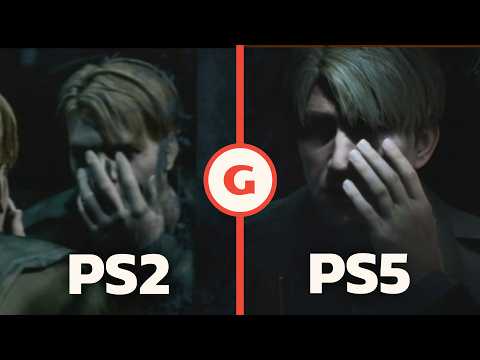 Silent Hill 2 PS2 Vs Silent Hill 2 Remake PS5 Graphics Comparison