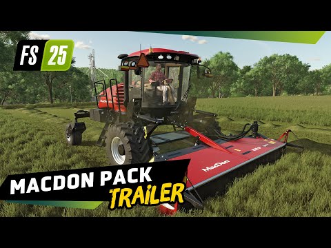 Farming Simulator 25 – MacDon Pack Trailer