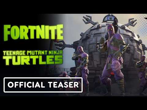 Fortnite X TMNT for Developers – Official Reveal Teaser Trailer | Unreal Fest 2024