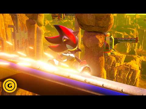 Sonic X Shadow Generations – Rail Canyon High Level Gameplay