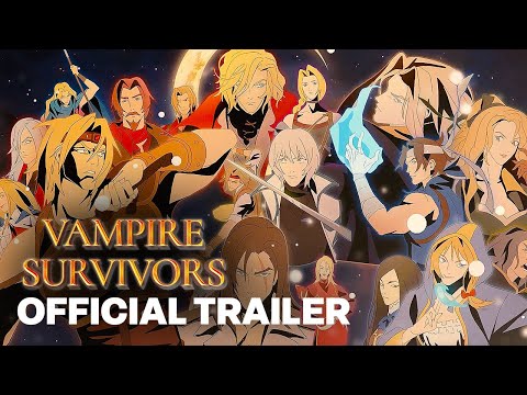Vampire Survivors: Ode to Castlevania DLC – Animated Reveal Trailer