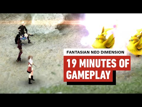 Fantasian Neo Dimension – 19 Minutes of Demo Gameplay 4K 60FPS