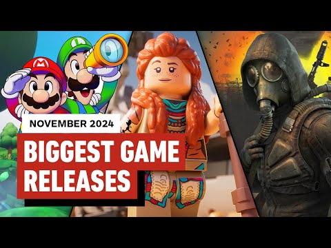 The Biggest Game Releases of November 2024