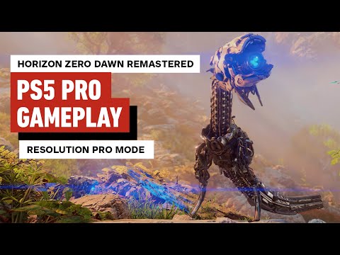 Horizon Zero Dawn: Remastered – 20 Minutes of PS5 Pro Gameplay | Resolution Mode