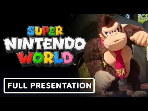 Super Nintendo World Direct – Official Donkey Kong Country Tour with Shigeru Miyamoto
