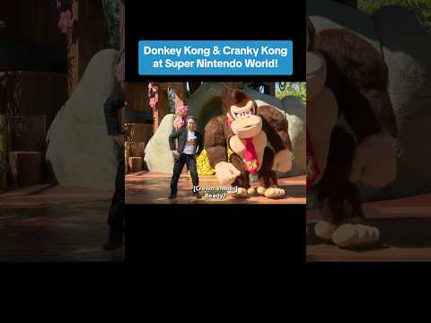 You can meet Donkey Kong himself at Super Nintendo World starting December 2024 in Japan! #nintendo