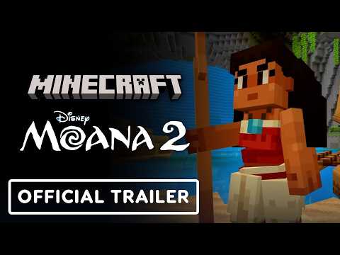 Minecraft x Moana 2 – Official DLC Trailer